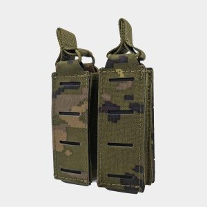 Portacargador de pistola doble boscoso pixelado - Conquer