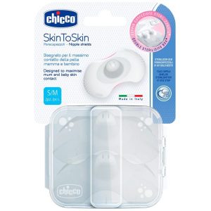 Chicco Skin to Skin Protetor Mamilo S/M 2 unidades