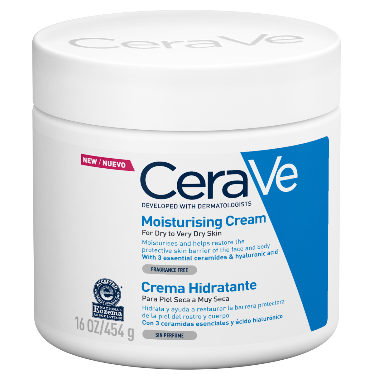 CeraVe Moisturizing Creme Hidratante Diário 454 g