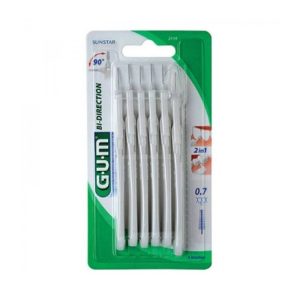 Gum Bi-Direction Escovilhão 2114 6 escovilhões interdentais