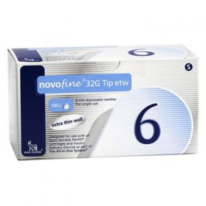 Novofine 32G 100 agulhas