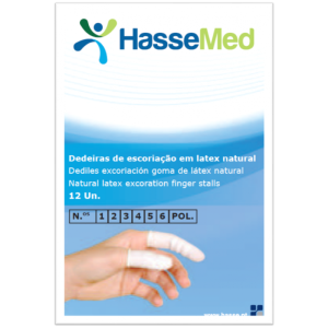 Hasse Dedeira Látex – Tamanho 6 1 unidade