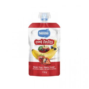 Nestlé Cool Fruits Pacotinho de Fruta Banana Morango 12M+ 110g