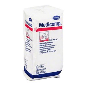 Medicomp 100 compressas (5 x 5 cm)