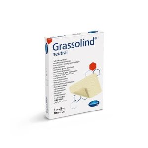 Grassolind 10 compressas (5 x 5 cm)