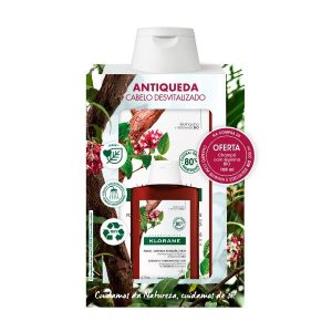 Klorane Champô com Quinina e Edelweiss BIO 200mL com oferta 100mL
