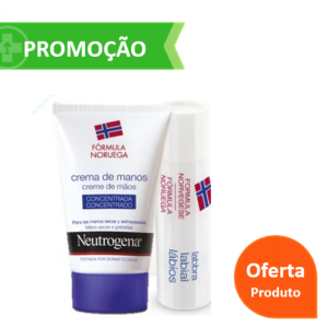 Neutrogena Creme de Mãos Concentrado c/ Perfume c/ Oferta Stick Labial 50 mL + 3 g