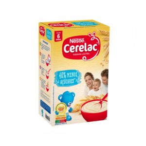 Nestlé Cerelac Farinha Láctea 40% Menos Açúcares 6M+ 900g