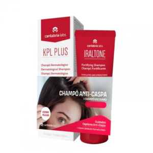 Cantabria KPL Plus Champô Dermatológico Anticaspa 200ml + Iraltone Champô Antiqueda 200ml