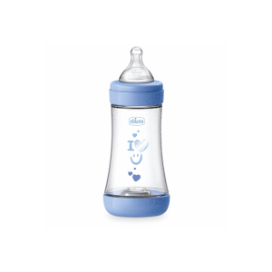 Chicco Biberão Perfect 5 2M+ Azul 240 mL