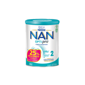 Nestlé NAN Optipro 2 Leite Transição 800g com 25% desconto