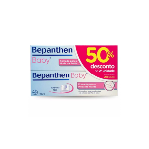 Bepanthen Baby Pomada Pack Duplo 2x100g com 50% Desconto 2ªUnidade