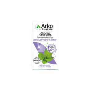 Arkopharma Arkocápsulas Olmo Vermelho e Zinco 40 Unidades