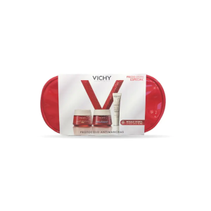 Vichy Liftactiv Pigment Specialist B3 Coffret Creme Dia SPF50+50mL+Creme Noite 50mL com oferta Capital Soleil UV-Age Daily Fluído SPF50+15 mL e Necessaire