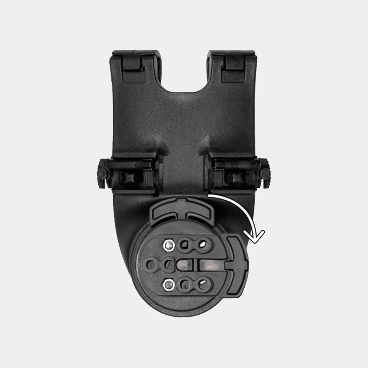 Plataforma rotatoria y desmontable Vega Holster 8K25 para anclaje al cinturón - Image 3