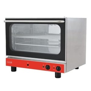 Forno de ar quente  4 Pisos (EN600x400)  Elétrico  50°C300°C  3,3kW (230V)  Humidificação (manual)  724x730x598(h)mm.