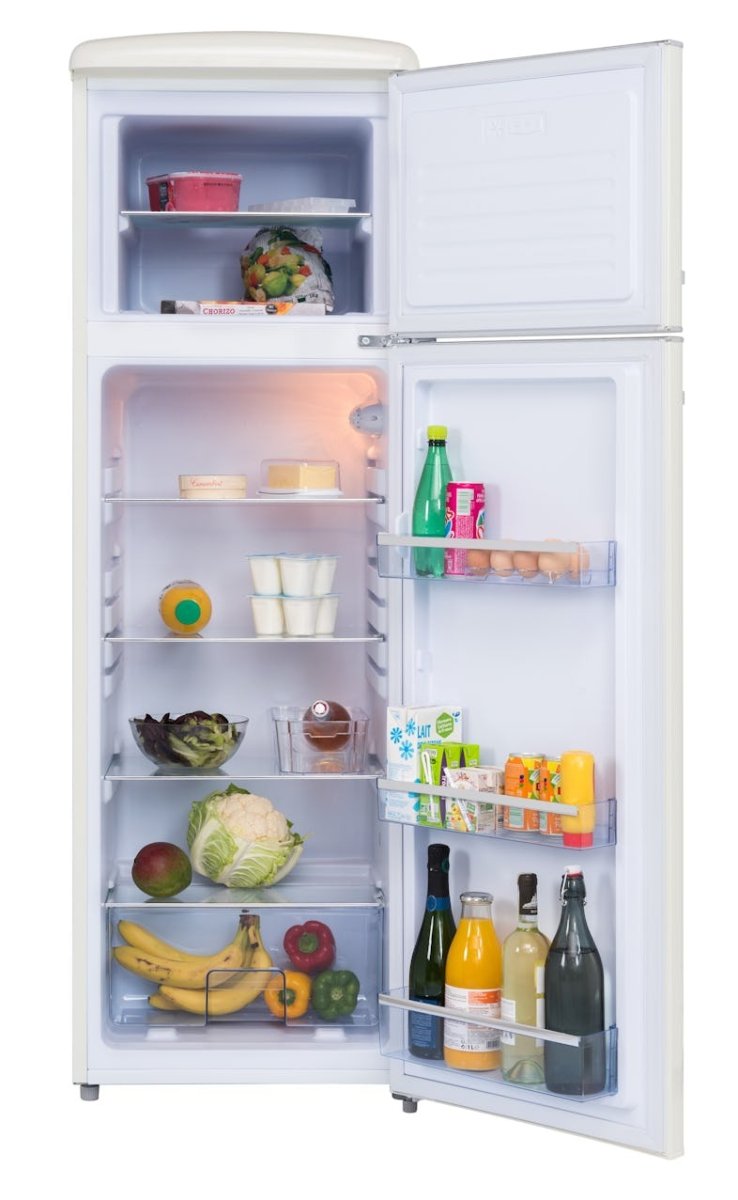 Frigorífico com congelador Frigelux RFDP246RCA++ Retro 246L Branco Creme / White Cream Classe E - Image 3